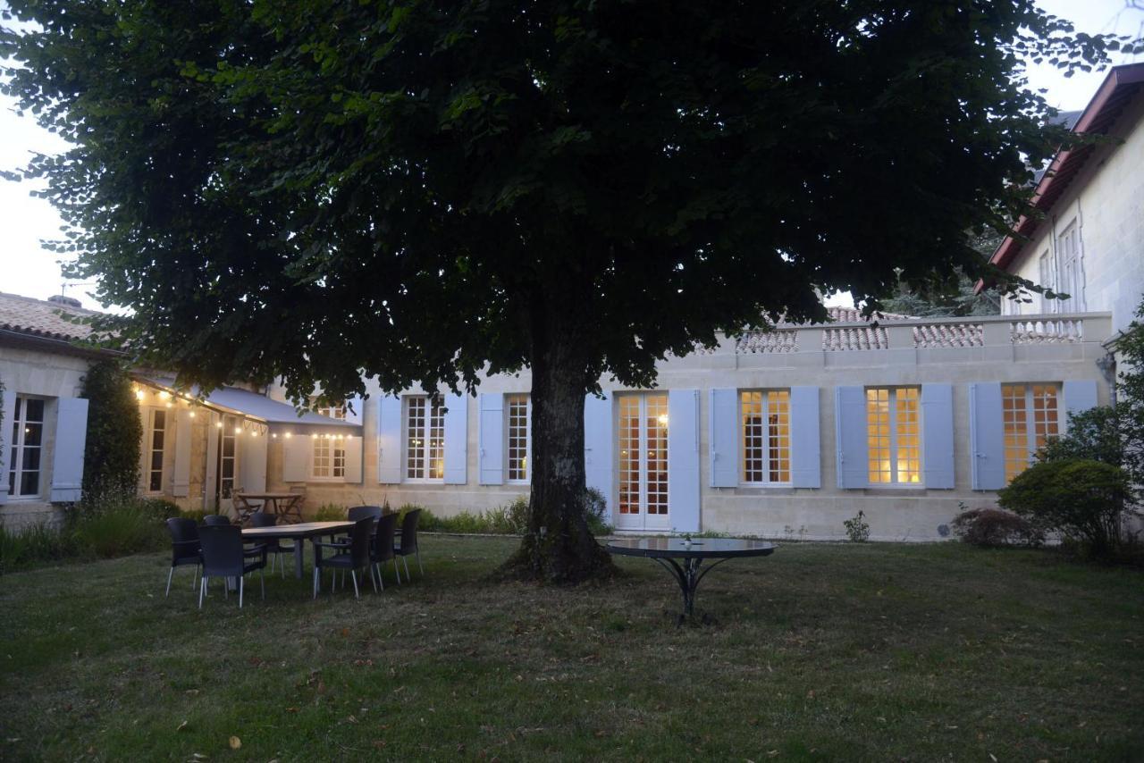 Chateau Rosemont - Grande Maison Familiale Campagne Dans Le Medoc Avec Piscine Et Tennis A 15 Mn Bordeaux Labarde 외부 사진