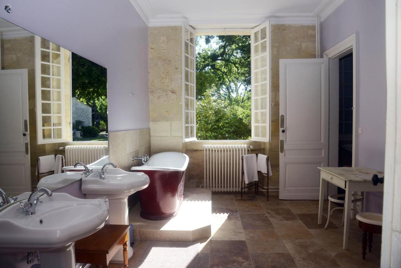Chateau Rosemont - Grande Maison Familiale Campagne Dans Le Medoc Avec Piscine Et Tennis A 15 Mn Bordeaux Labarde 외부 사진