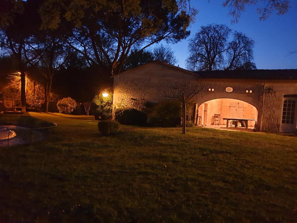 Chateau Rosemont - Grande Maison Familiale Campagne Dans Le Medoc Avec Piscine Et Tennis A 15 Mn Bordeaux Labarde 외부 사진