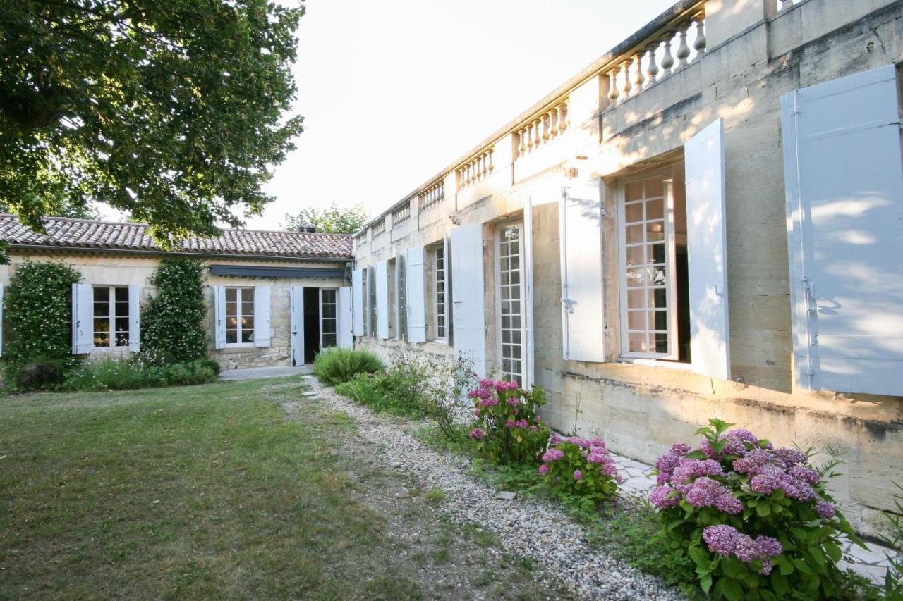 Chateau Rosemont - Grande Maison Familiale Campagne Dans Le Medoc Avec Piscine Et Tennis A 15 Mn Bordeaux Labarde 외부 사진